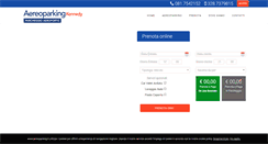 Desktop Screenshot of aereoparking.it